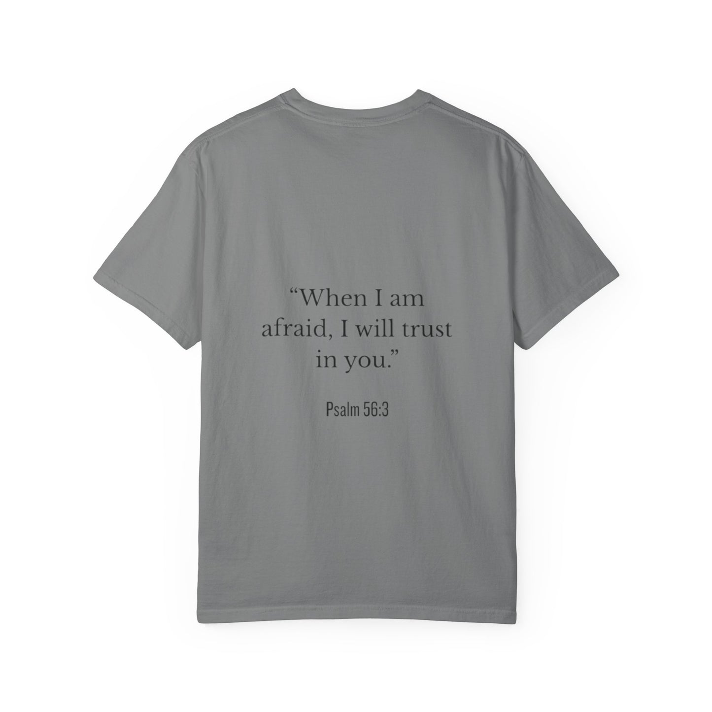 Faith Over Fear T-Shirt — Psalm 56:3 Inspirational Christian Tee
