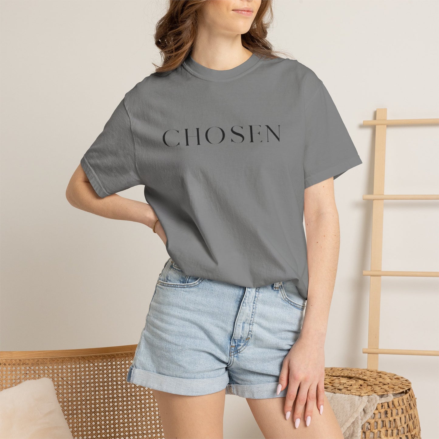 Chosen Minimalist T-Shirt — Modern Inspirational Tee