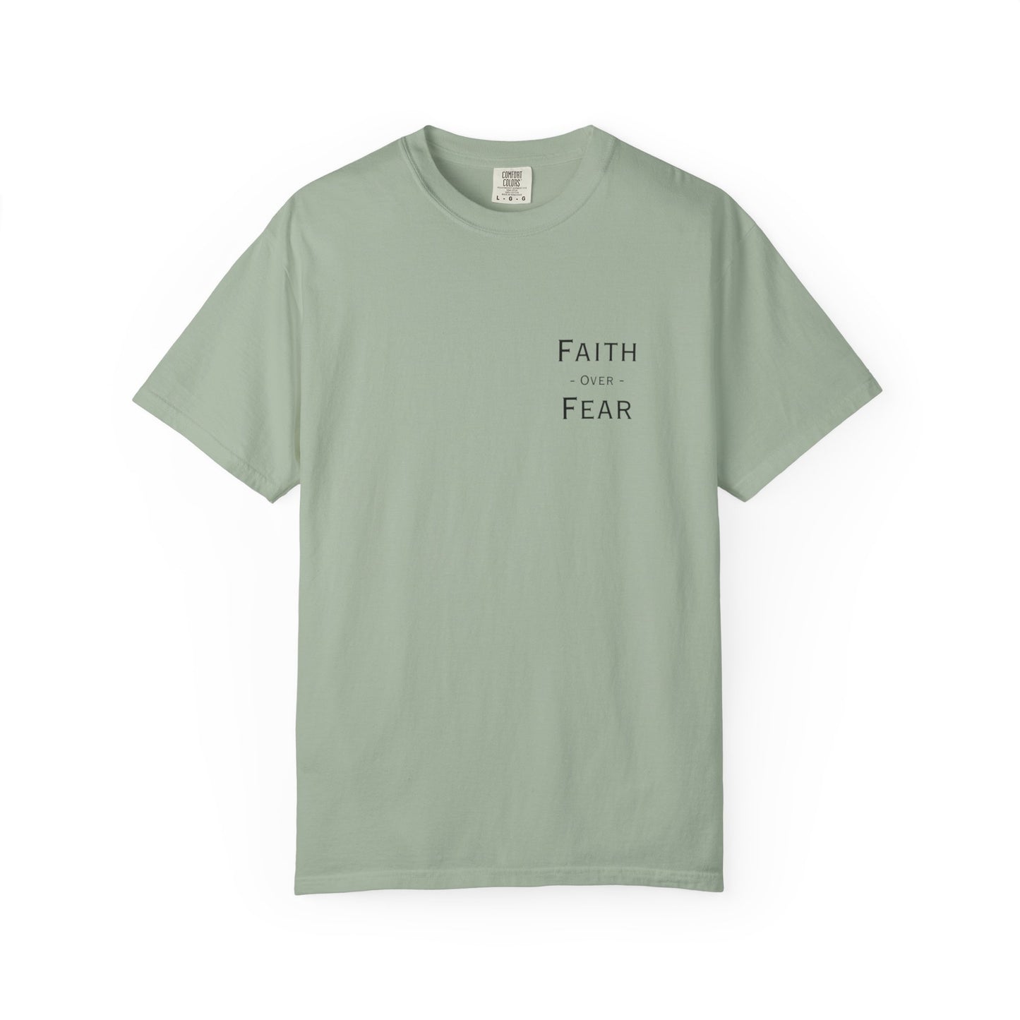 Faith Over Fear T-Shirt — Psalm 56:3 Inspirational Christian Tee