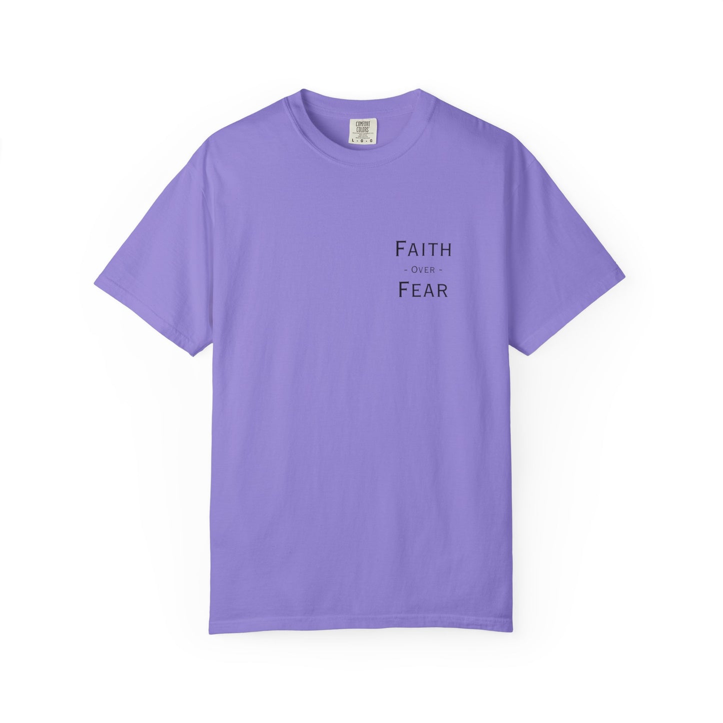 Faith Over Fear T-Shirt — Psalm 56:3 Inspirational Christian Tee