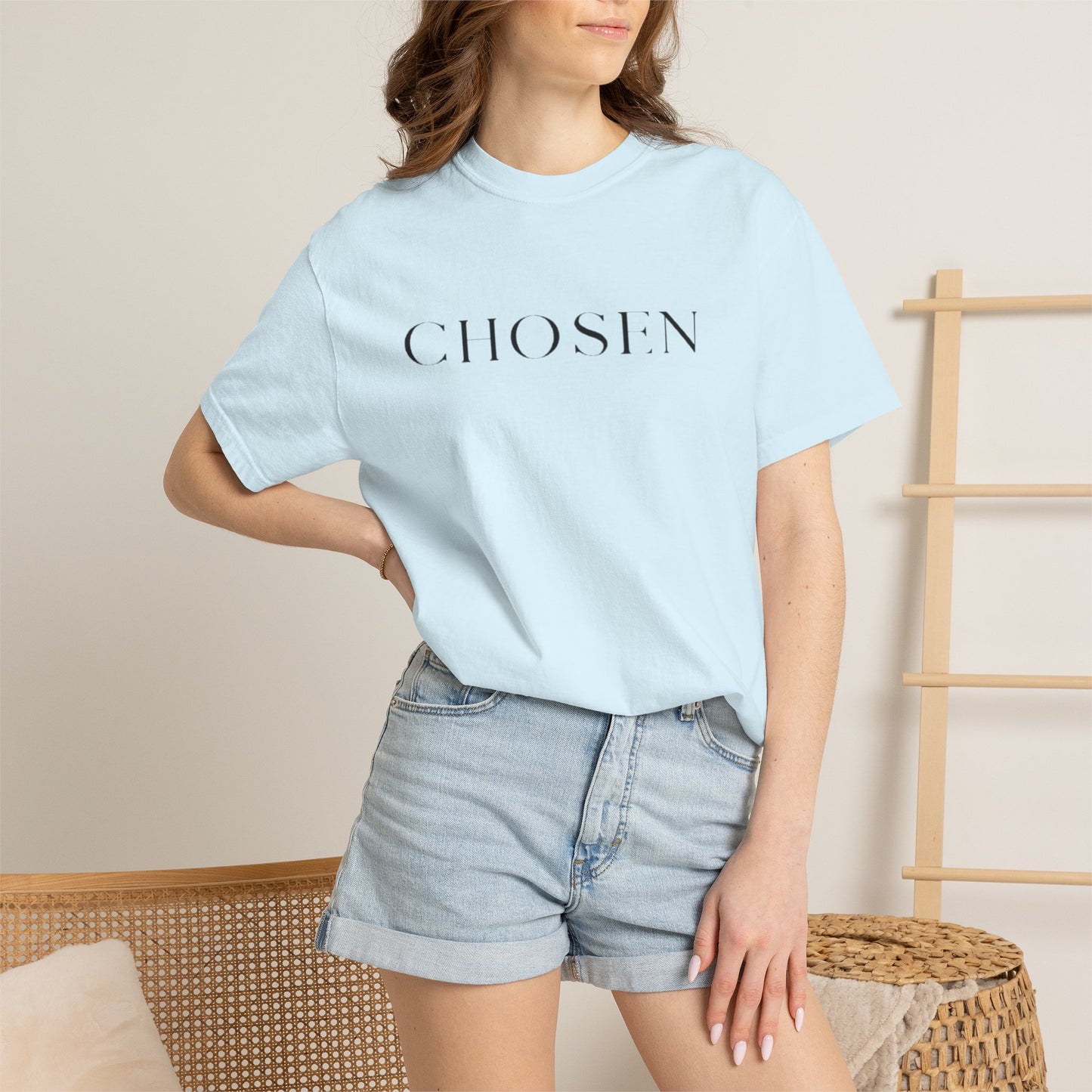 Chosen Minimalist T-Shirt — Modern Inspirational Tee