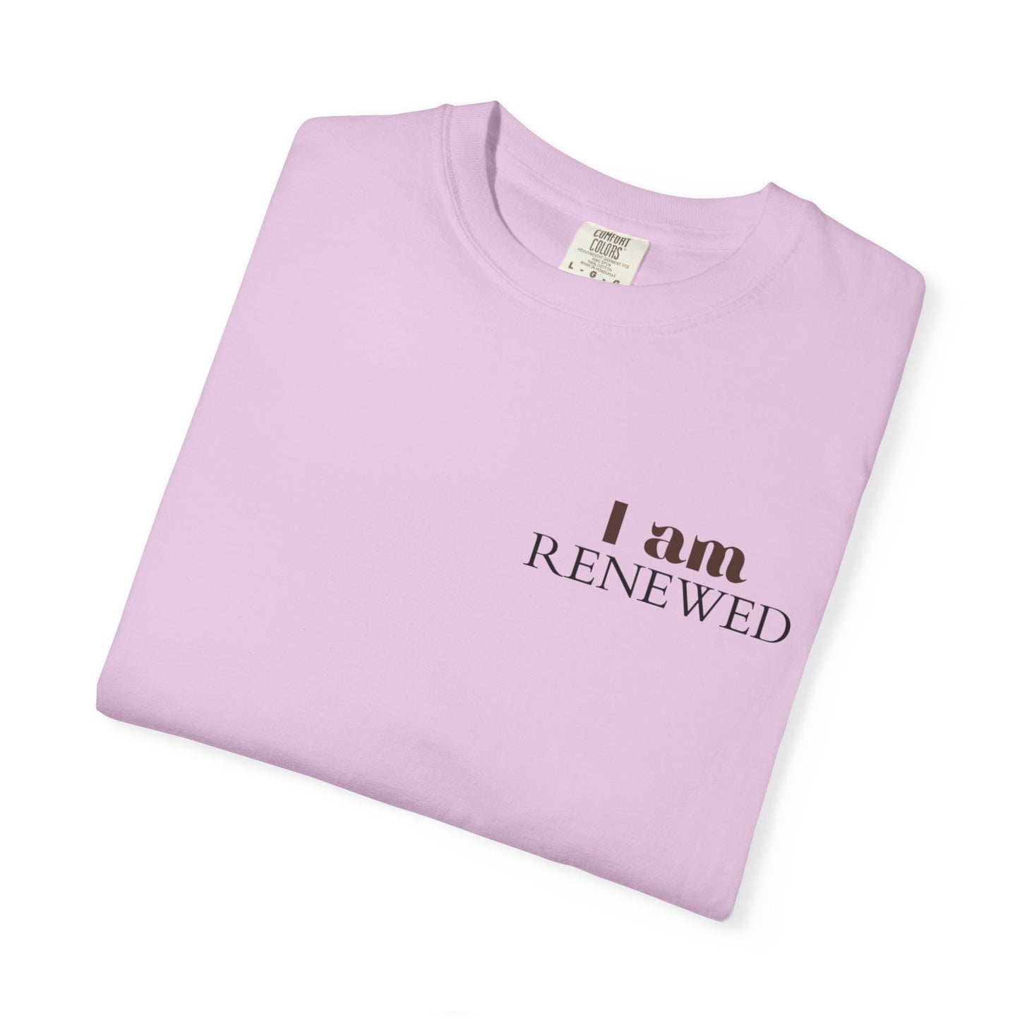 I Am Renewed T-Shirt — Christian Faith Scripture Tee (Romans 12:2)
