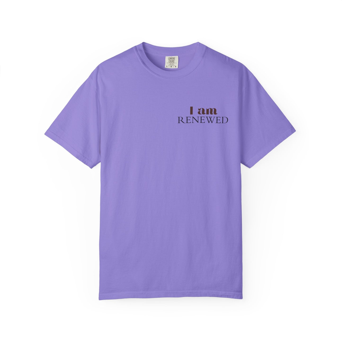 I Am Renewed T-Shirt — Christian Faith Scripture Tee (Romans 12:2)