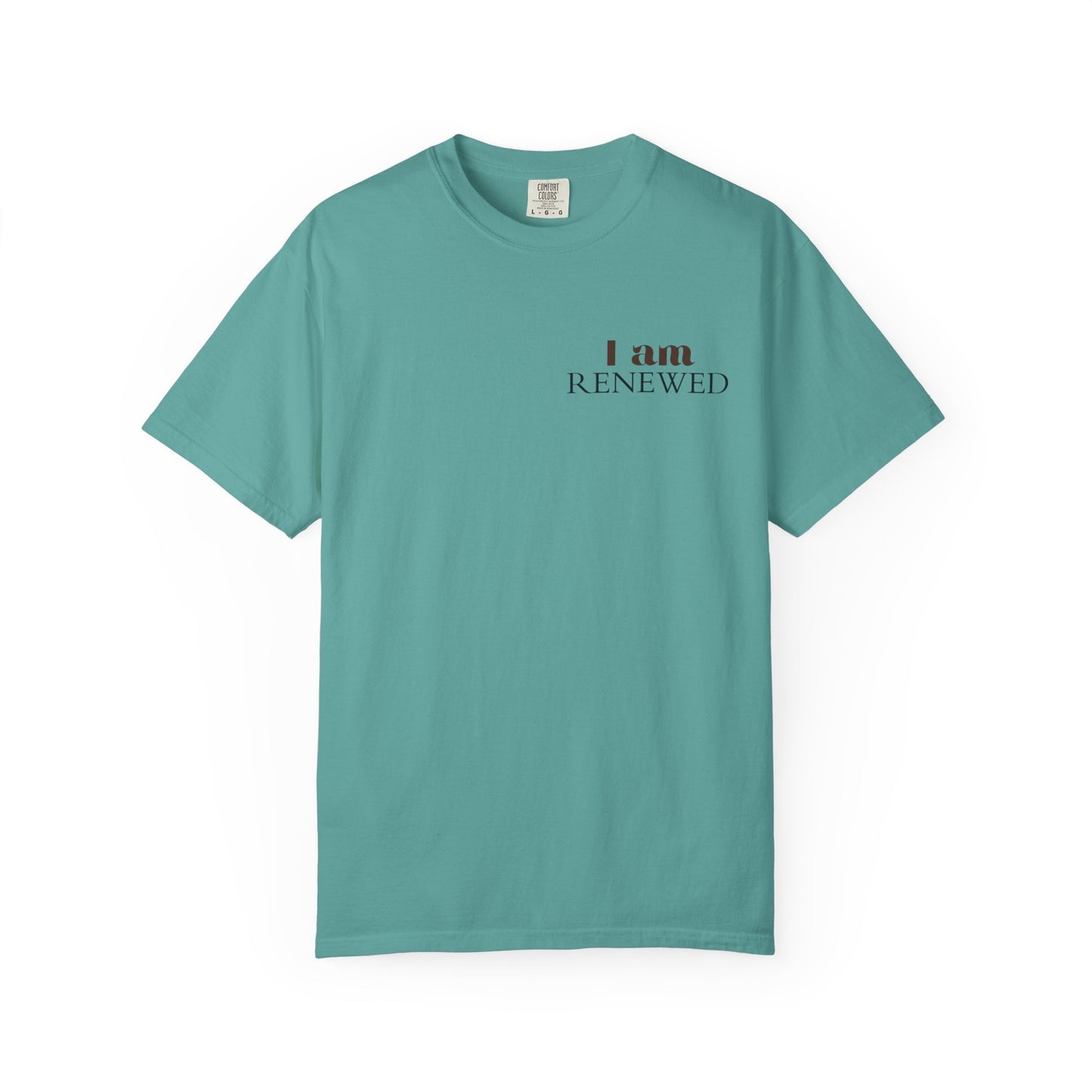 I Am Renewed T-Shirt — Christian Faith Scripture Tee (Romans 12:2)