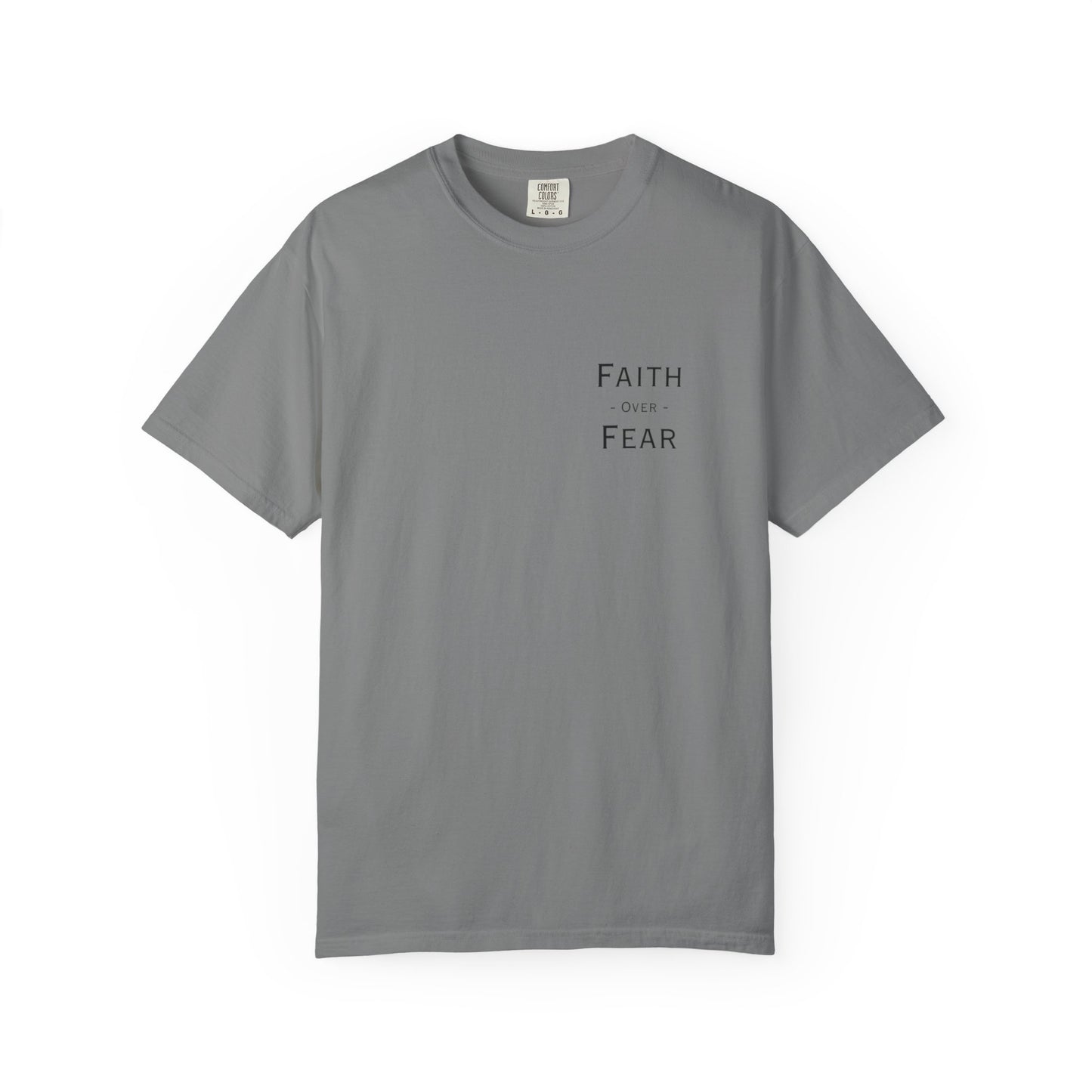 Faith Over Fear T-Shirt — Psalm 56:3 Inspirational Christian Tee