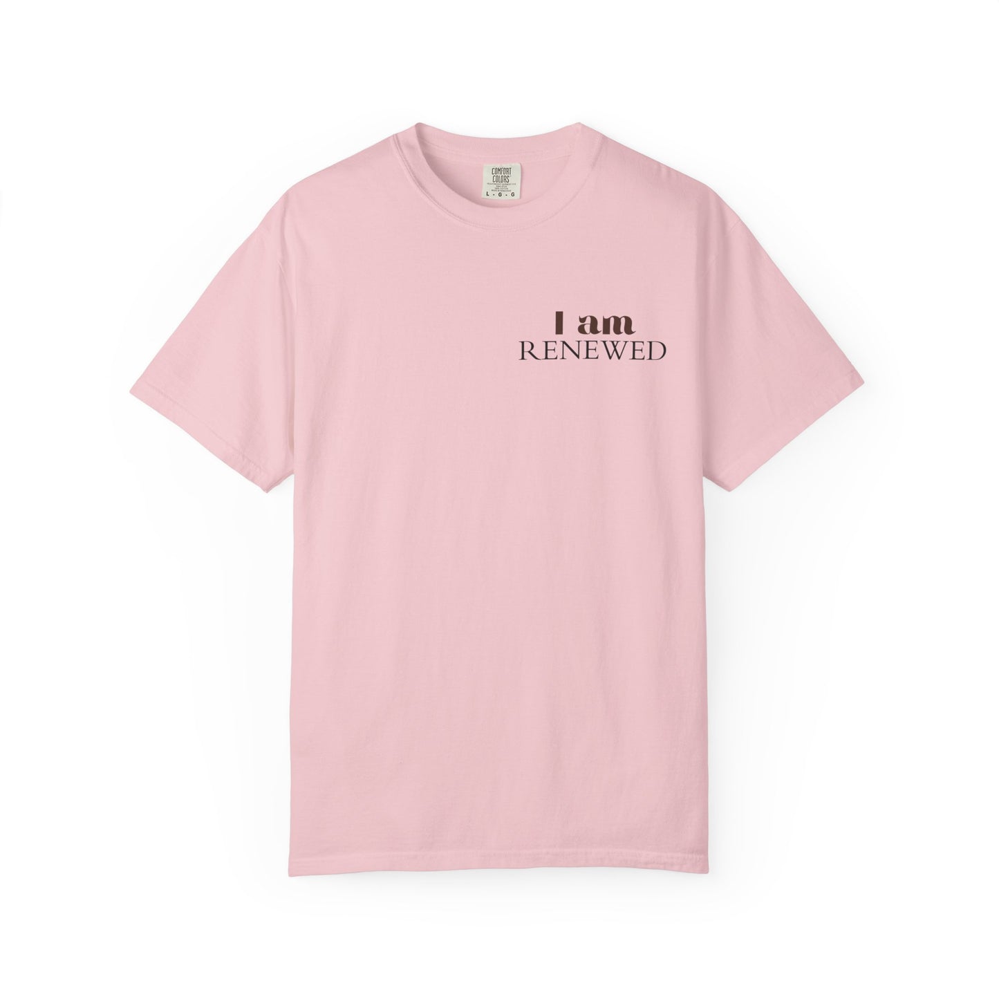 I Am Renewed T-Shirt — Christian Faith Scripture Tee (Romans 12:2)