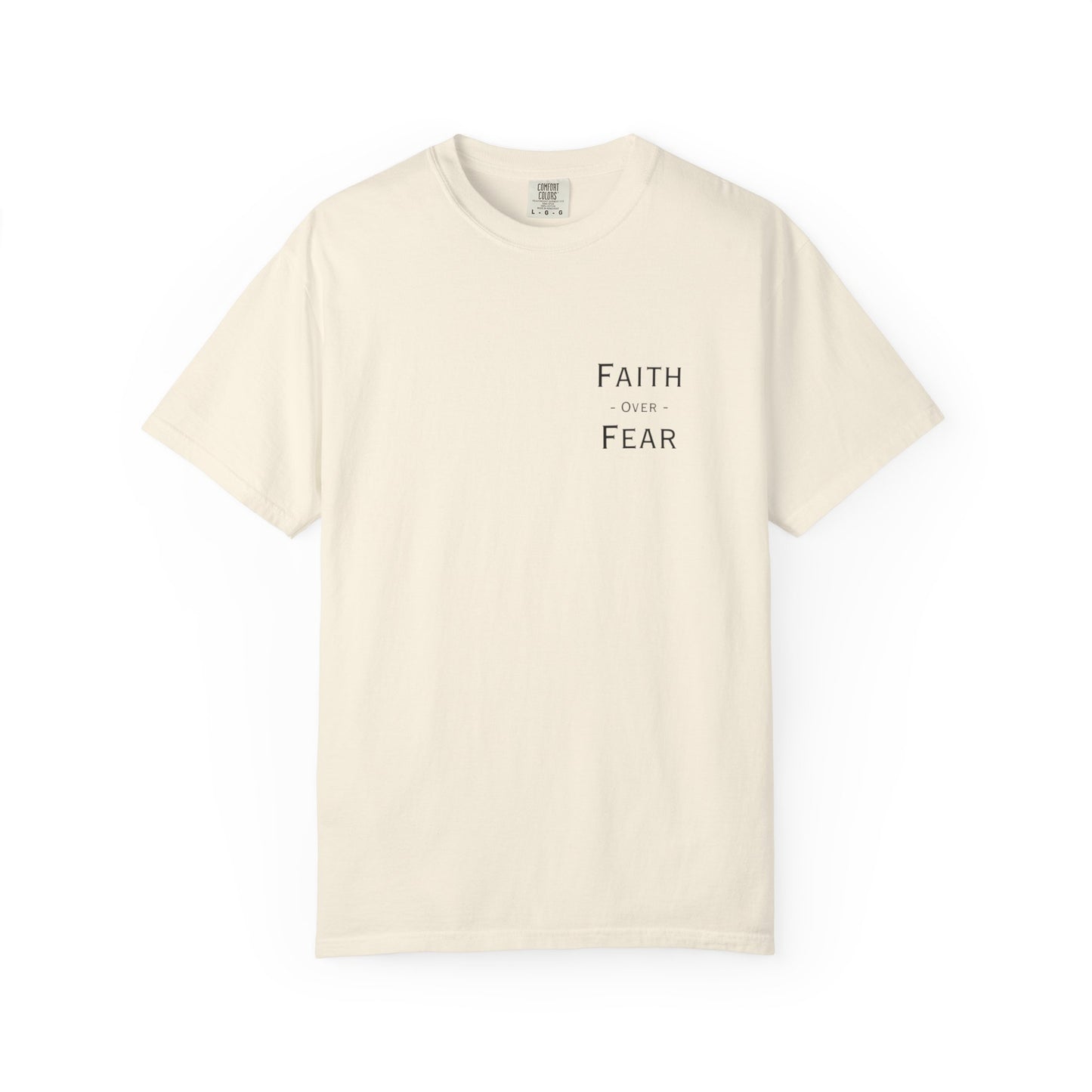 Faith Over Fear T-Shirt — Psalm 56:3 Inspirational Christian Tee