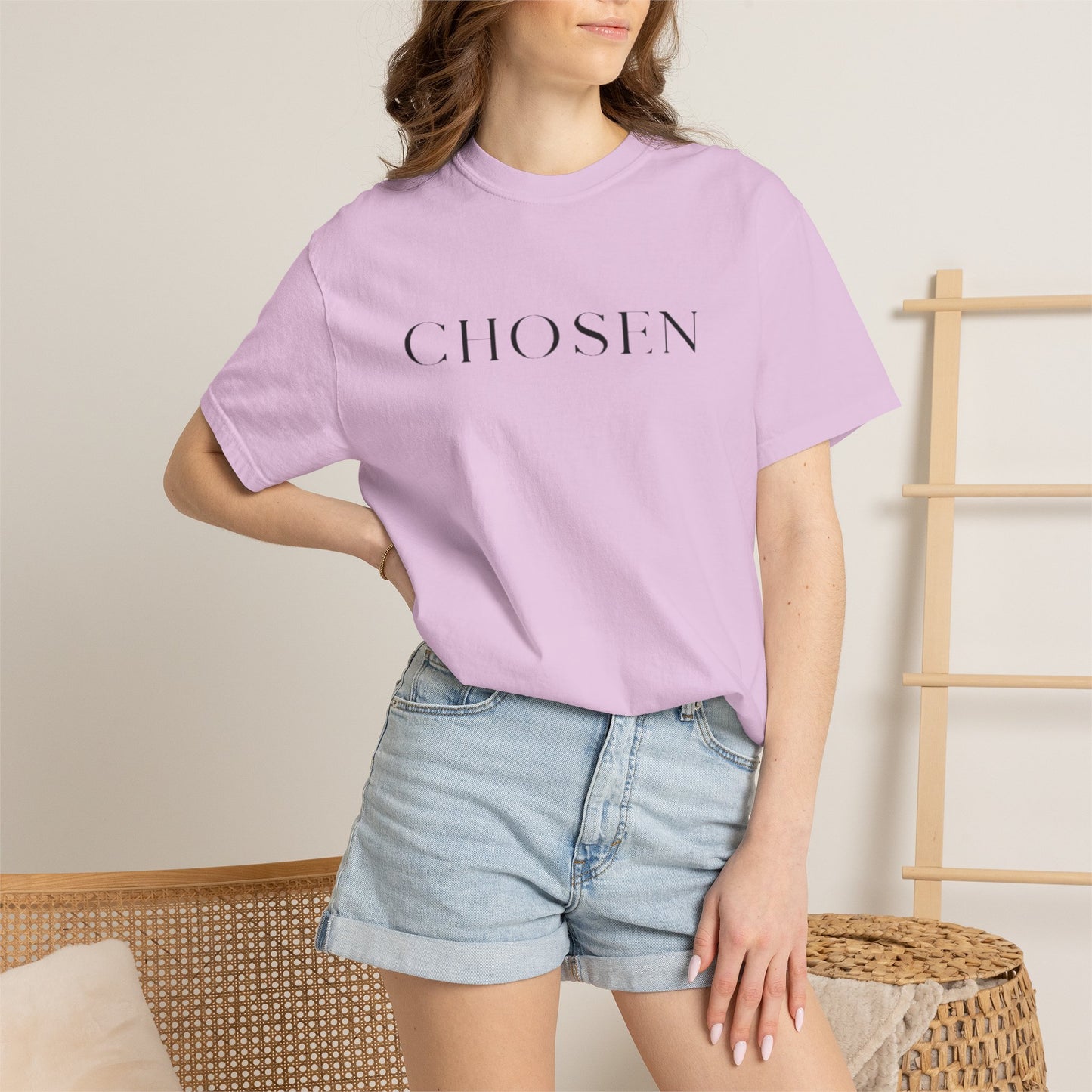 Chosen Minimalist T-Shirt — Modern Inspirational Tee