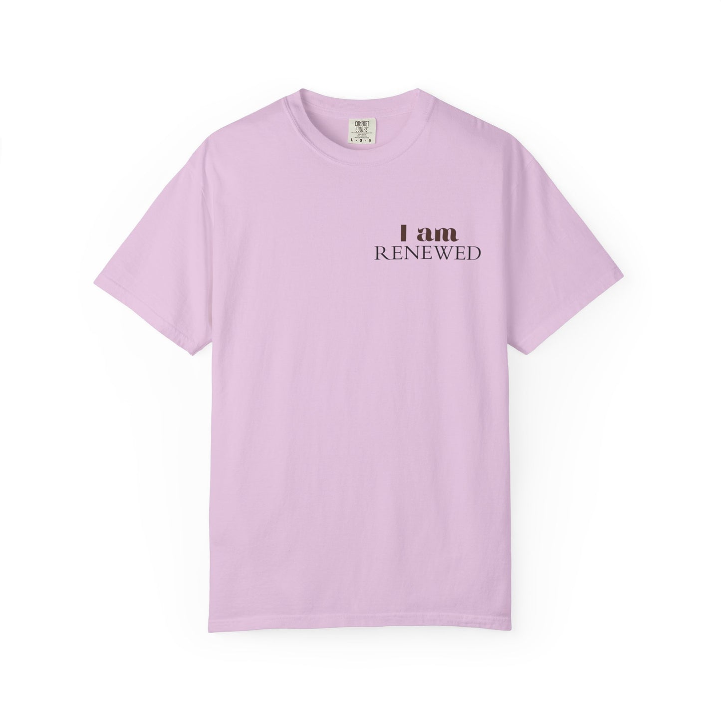 I Am Renewed T-Shirt — Christian Faith Scripture Tee (Romans 12:2)