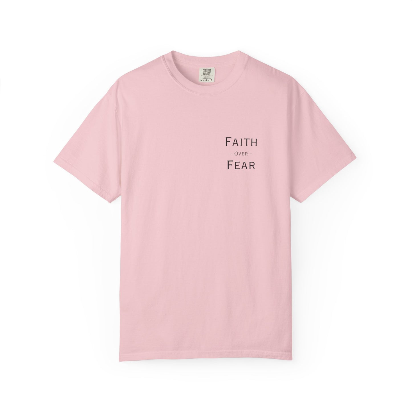 Faith Over Fear T-Shirt — Psalm 56:3 Inspirational Christian Tee