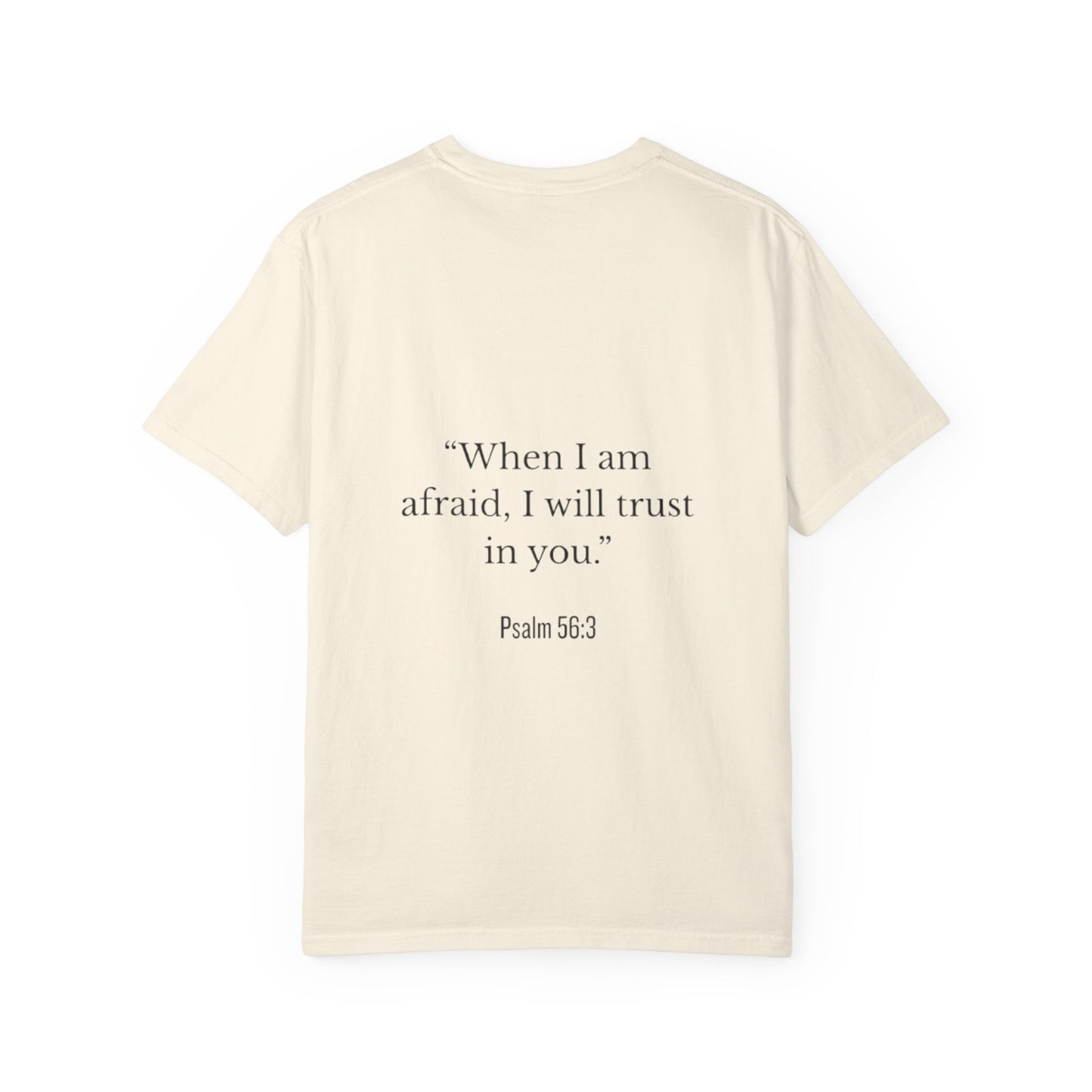 Faith Over Fear T-Shirt — Psalm 56:3 Inspirational Christian Tee