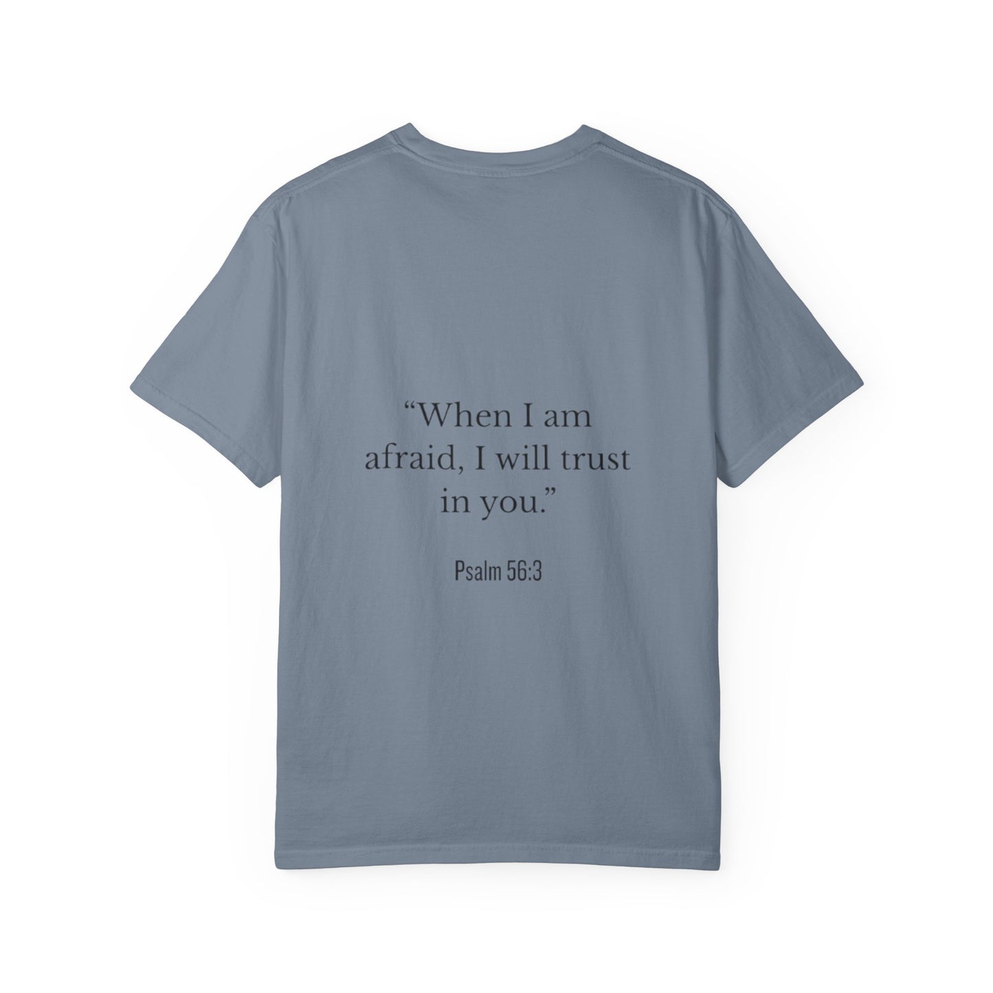 Faith Over Fear T-Shirt — Psalm 56:3 Inspirational Christian Tee