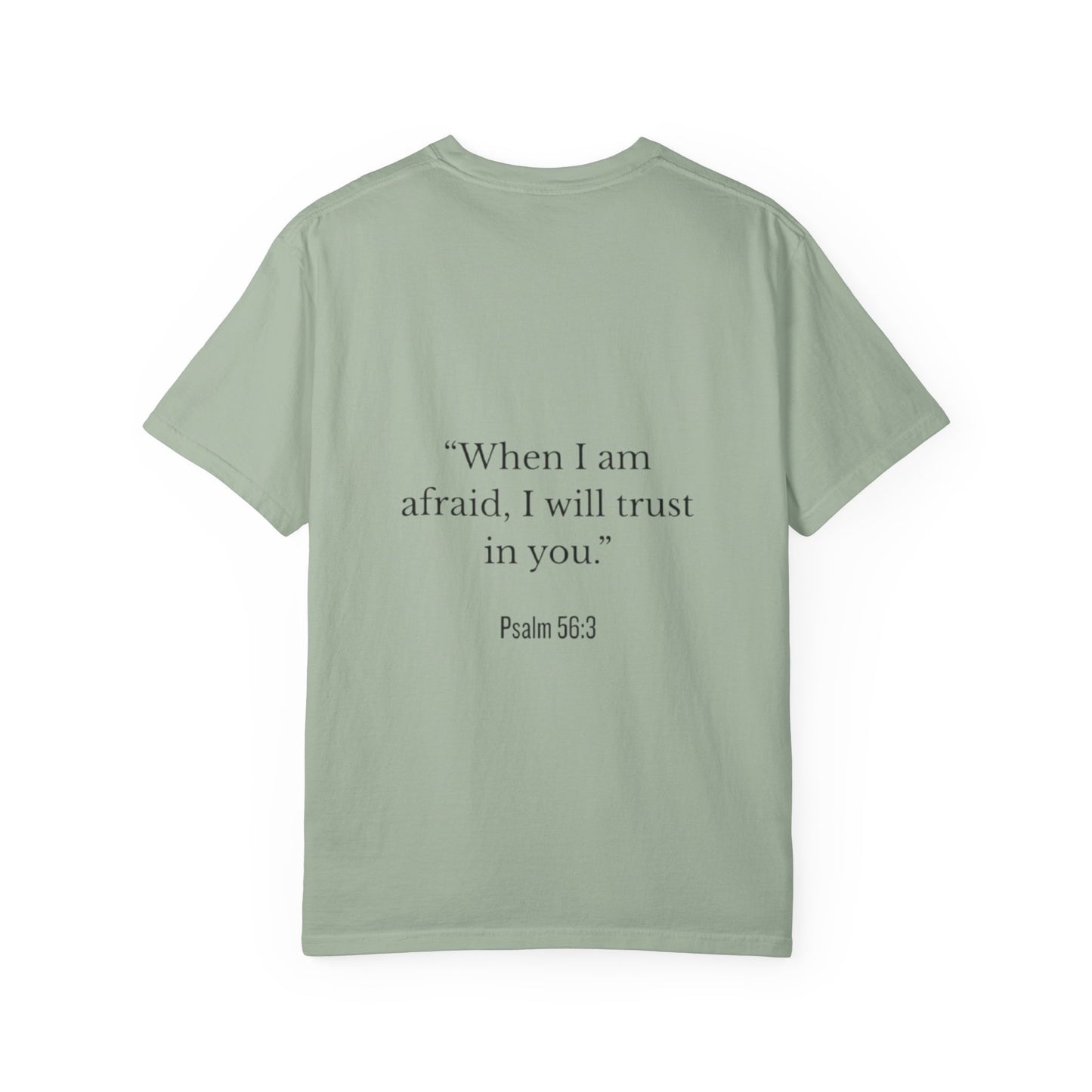 Faith Over Fear T-Shirt — Psalm 56:3 Inspirational Christian Tee
