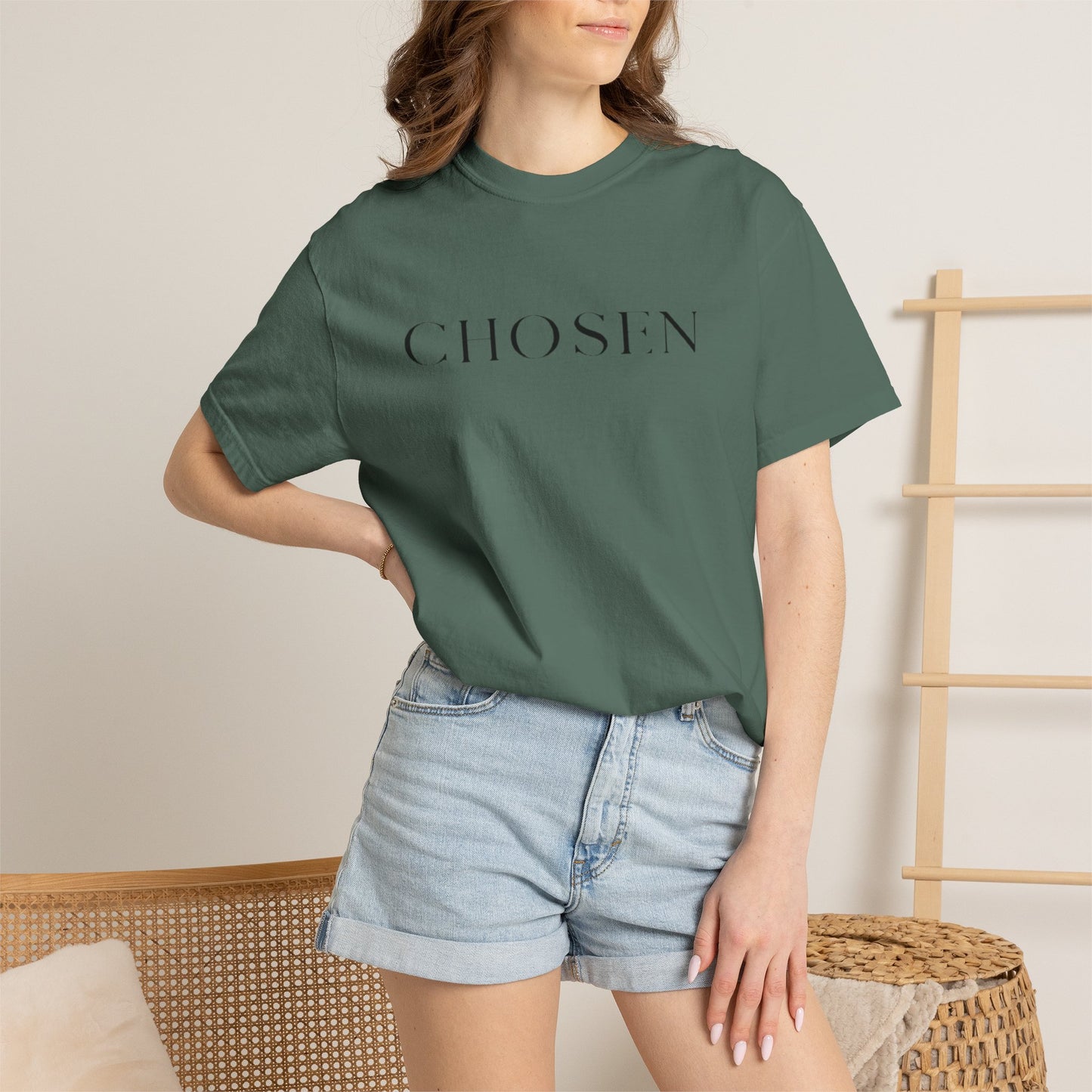 Chosen Minimalist T-Shirt — Modern Inspirational Tee