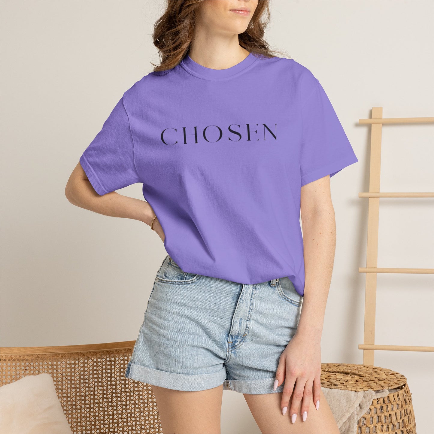 Chosen Minimalist T-Shirt — Modern Inspirational Tee