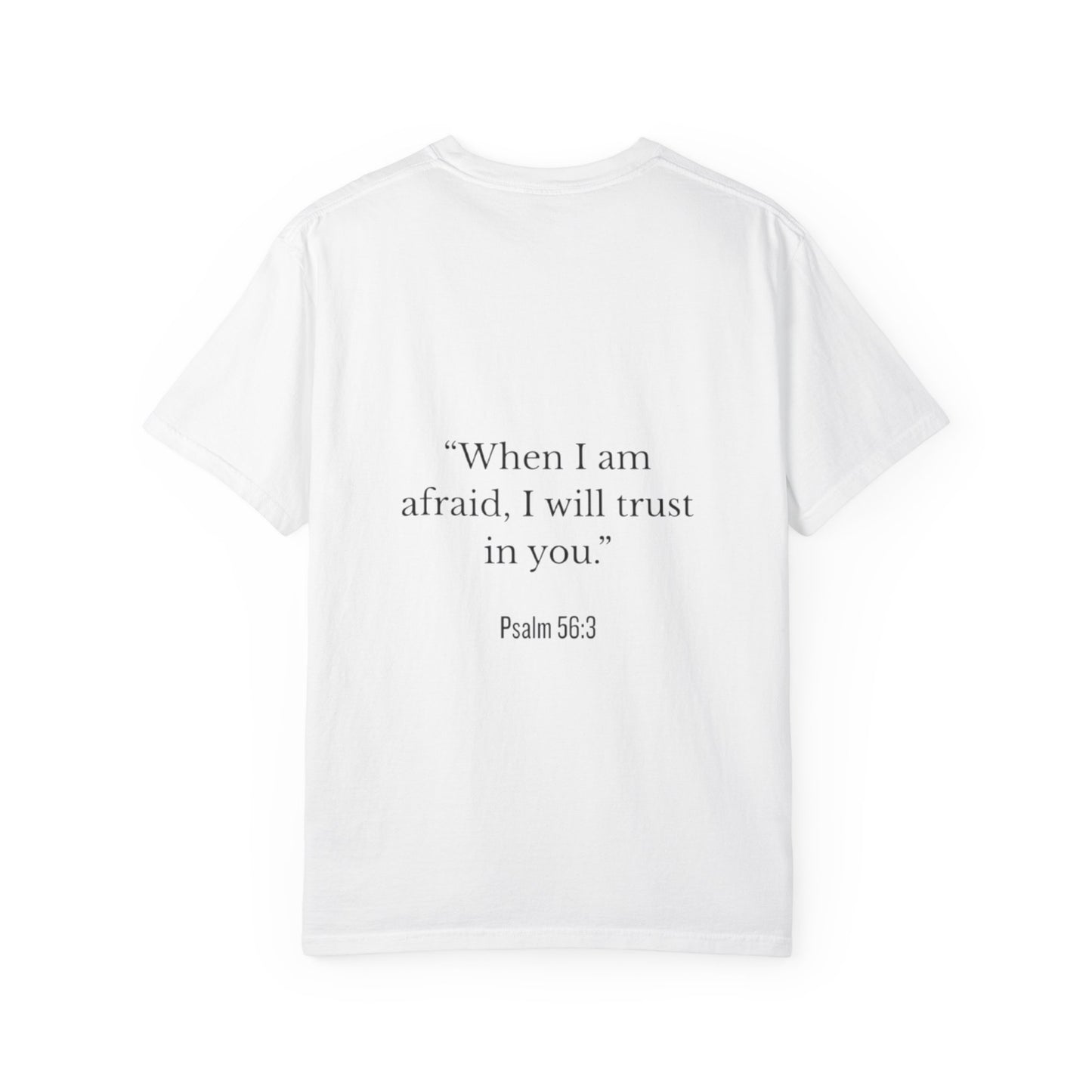 Faith Over Fear T-Shirt — Psalm 56:3 Inspirational Christian Tee