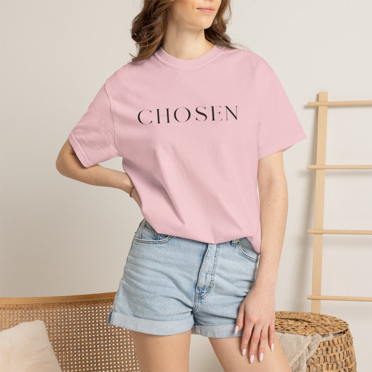Chosen Minimalist T-Shirt — Modern Inspirational Tee