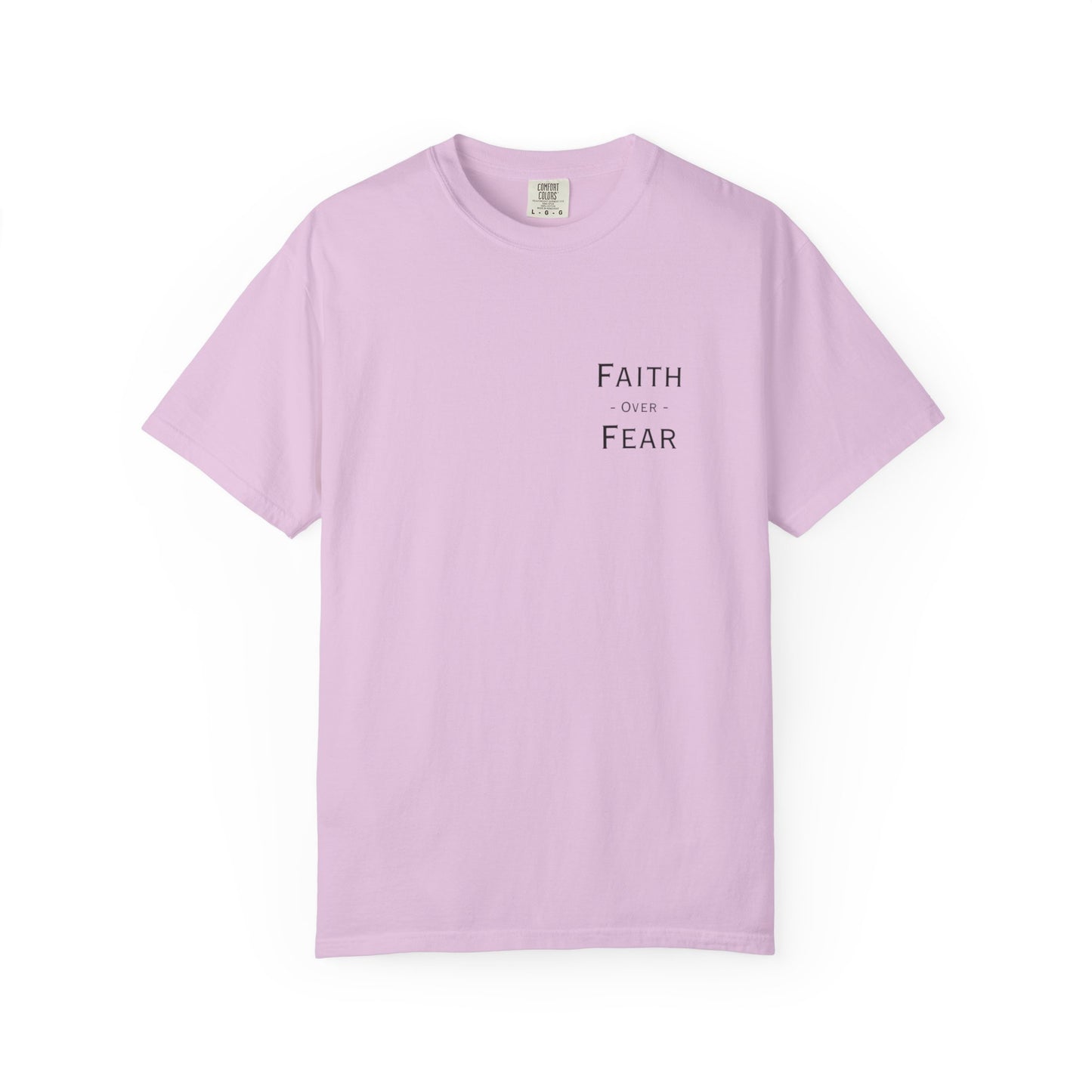 Faith Over Fear T-Shirt — Psalm 56:3 Inspirational Christian Tee