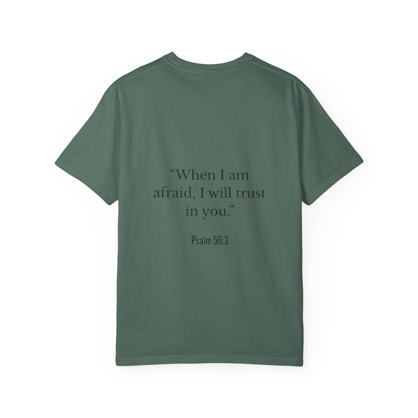 Faith Over Fear T-Shirt — Psalm 56:3 Inspirational Christian Tee