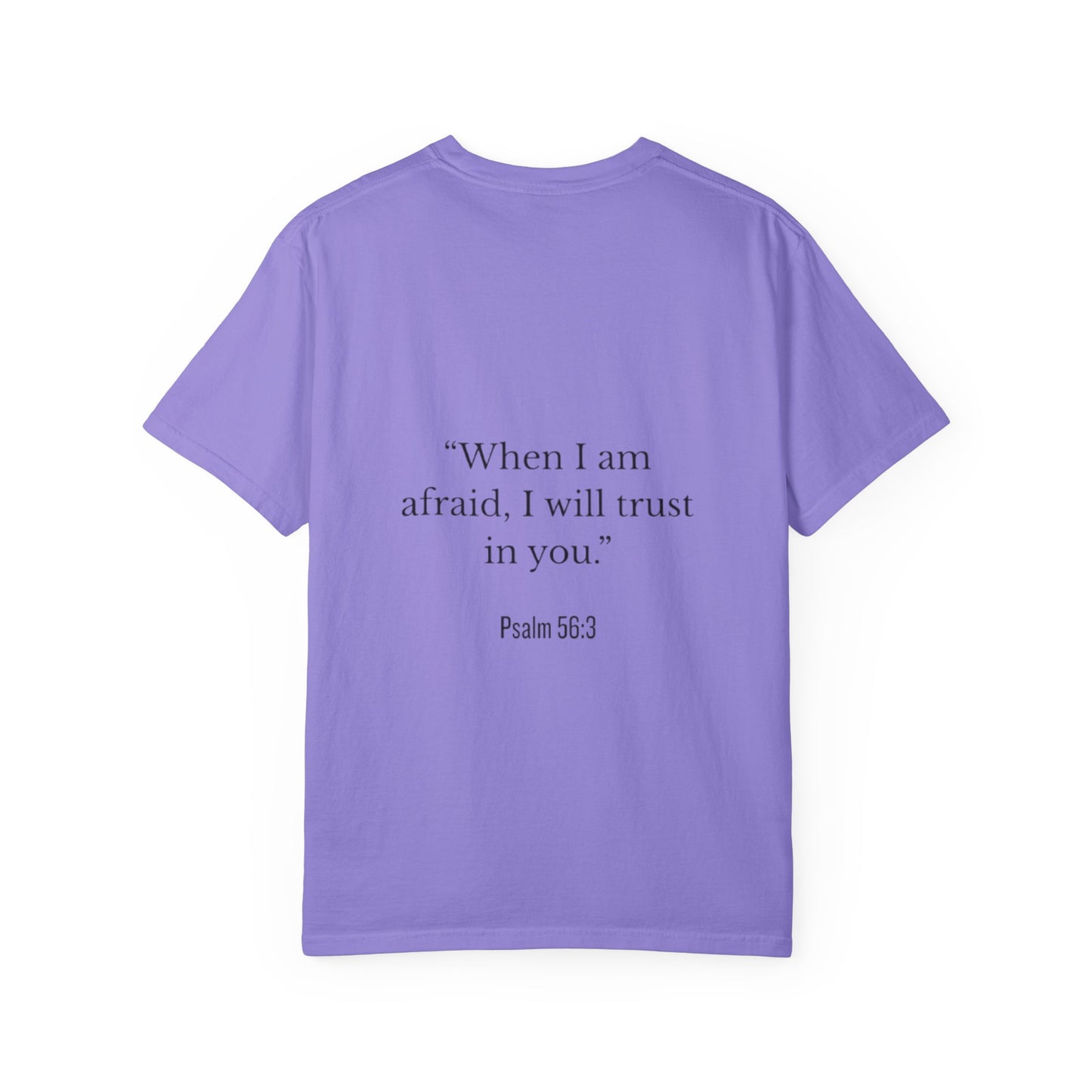 Faith Over Fear T-Shirt — Psalm 56:3 Inspirational Christian Tee